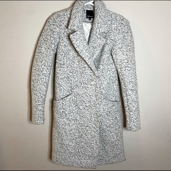 Wool Blend Dress Coat - Picture 3 of 6